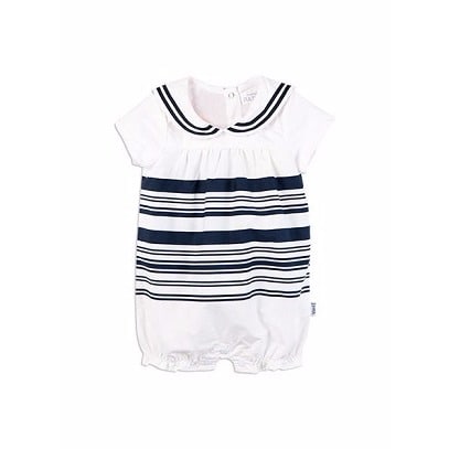 Shortie All in One Bodysuit - White