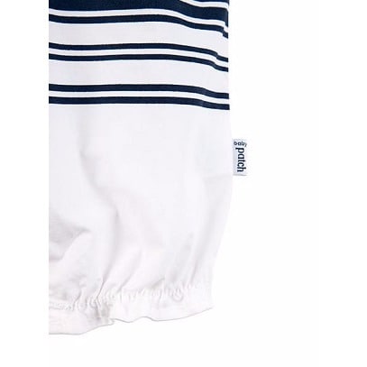 Shortie All in One Bodysuit - White