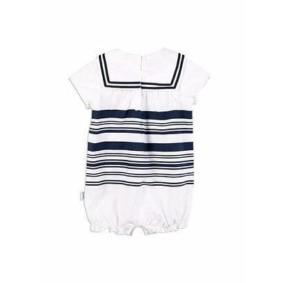 Shortie All in One Bodysuit - White