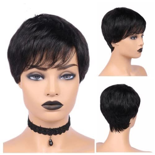 Human Hair Short Wig