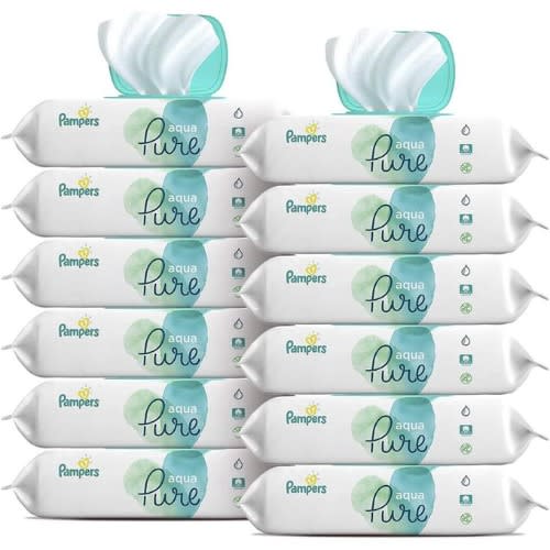 Aqua Pure Baby Wipes  - 672 Wipes