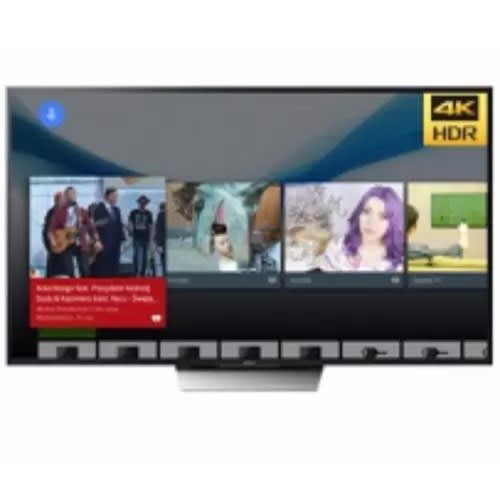 55 Inch Smart Tv 4k Ultra Hd - Kd-55x8500d - Black