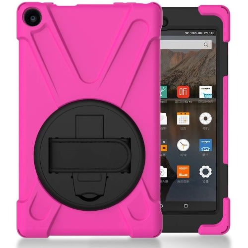 Amazon Fire Hd 10" -32GB ROM - 2GB RAM Educational Kids Tablet + Pink Proof Case