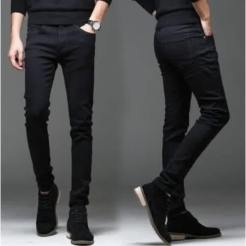 Quality  Jeans Trouser - Black