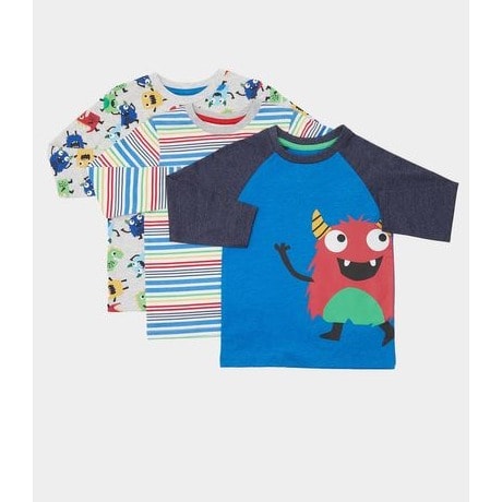 Red Monster Top- Pack Of 3
