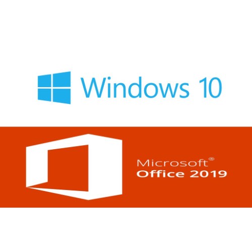 Windows 10 Pro + Office 2019 Pro Plus Bundle- 5 Pc