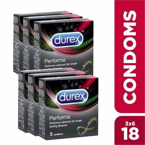 Condoms - Performa Pack Of 3  X 6 Pack