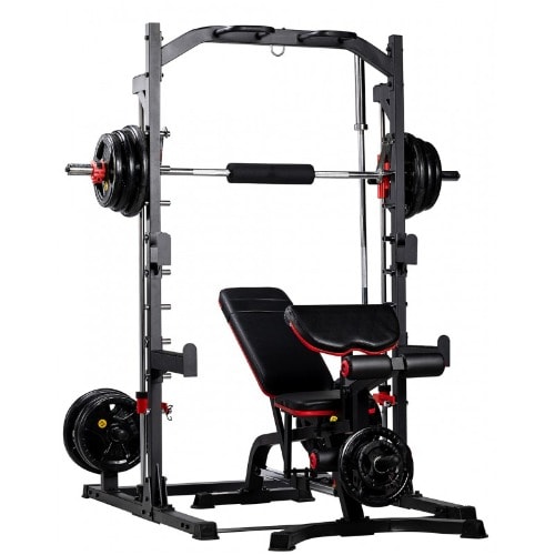 Ms6101/ms6102 Smith Machine With Utility Bench + 40kg Weight
