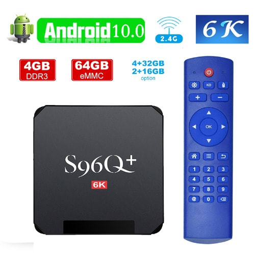 S96q Plus Android 10.0 Tv Box