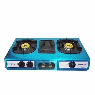 2 Burner Stainless Table Top Cooker With Grill Function - Pv-gr89bx