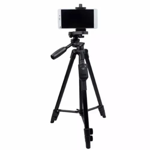 Lightweight Aluminum Tripod With Bluetooth Shutter For Mobile Phones And Cameras