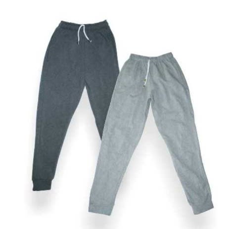 Men's Crested 2-In-1 Light Grey & Dark Grey Joggers