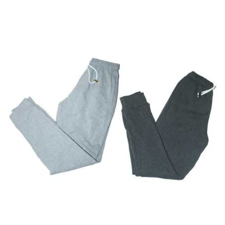 Men's Crested 2-In-1 Light Grey & Dark Grey Joggers