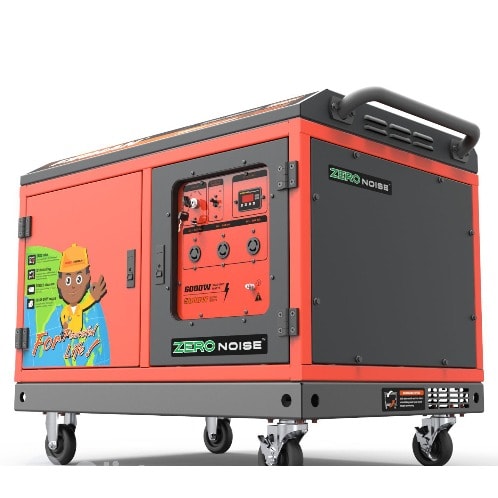 Petrol Generator With Less Noise - 6.5kva - Sps12000se