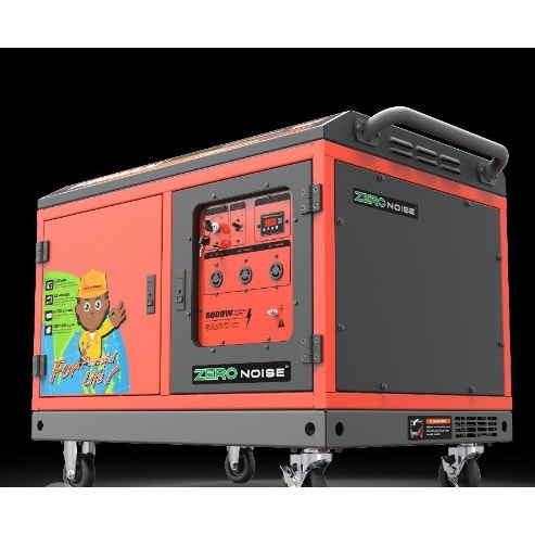 Petrol Generator With Less Noise - 6.5kva - Sps12000se