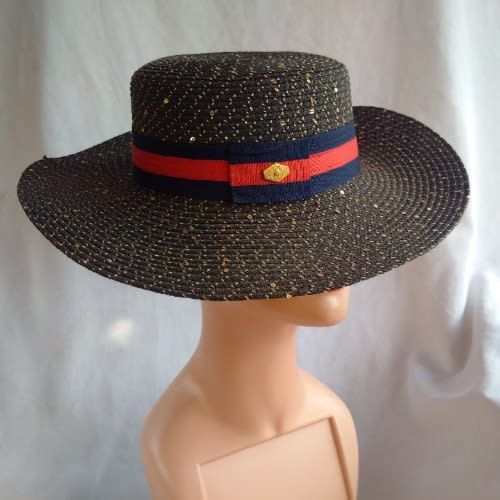 Unisex Niger-delta Fedora Hat - Black