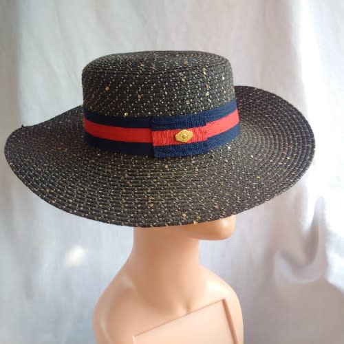 Unisex Niger-delta Fedora Hat - Black