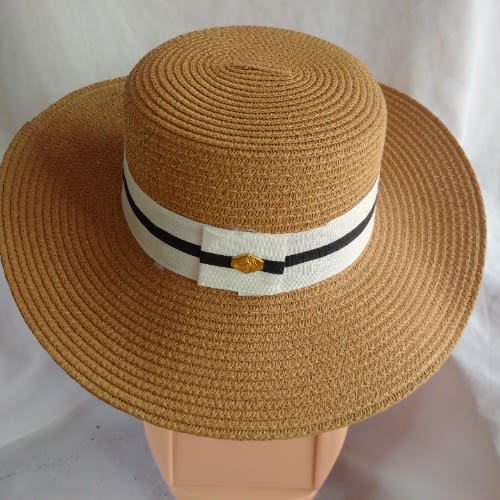Unisex Niger-delta Fedora Hat - Brown
