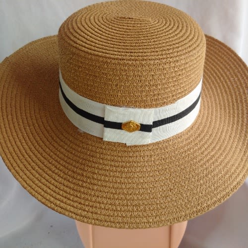 Unisex Niger-delta Fedora Hat - Brown