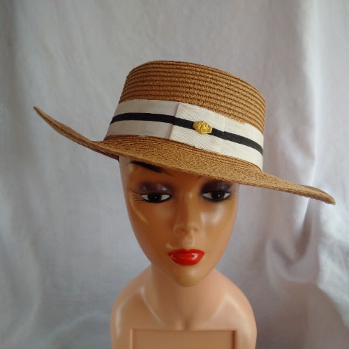Unisex Niger-delta Fedora Hat - Brown