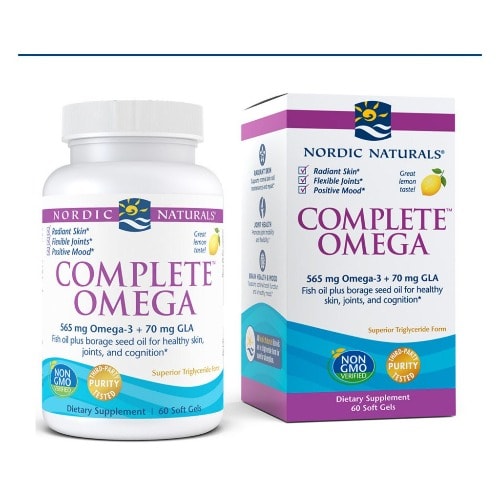 Nordic Naturals Complete Omega-3 -565 Mg - 60 Softgels