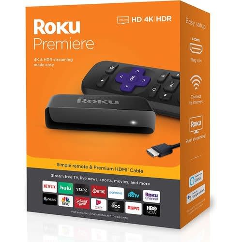 Premiere 4k/hdr Streaming Media Player With Free Live Tv