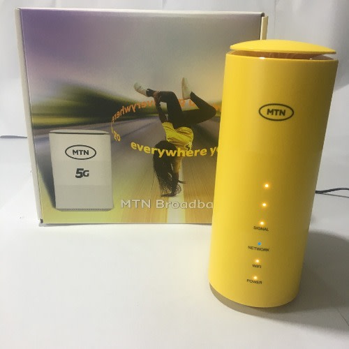 MTN ZTE 5G Indoor Mobile Router MC801A With Free 100Gig Bonus Data Sim Card