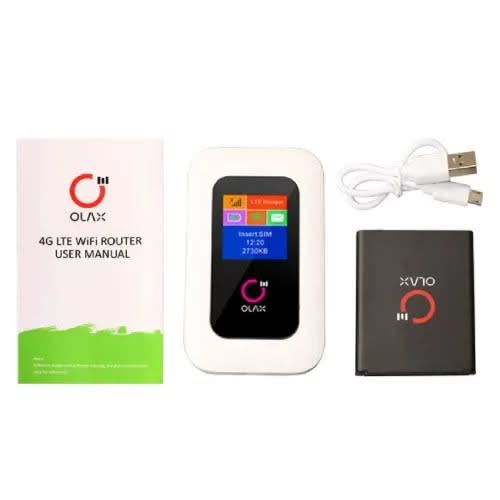 Olax Latest 4g Lte-advance Mobile Wifi Router Hotspot For All Networks