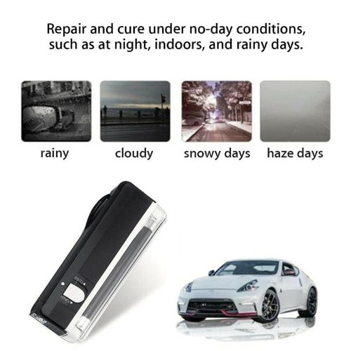 Resin UV Lamp Resin Curing Special Lamp Windshield Car Glass Repair Kit