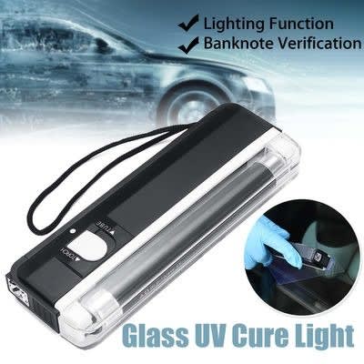 Resin UV Lamp Resin Curing Special Lamp Windshield Car Glass Repair Kit