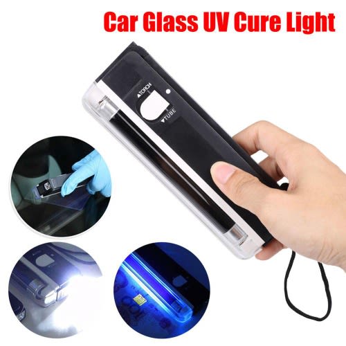 Resin UV Lamp Resin Curing Special Lamp Windshield Car Glass Repair Kit