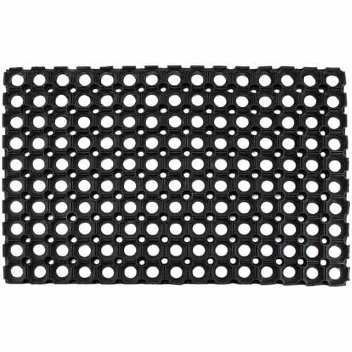 Heavy Duty Hollow Rubber Foot Mat - 59cm by 39cm