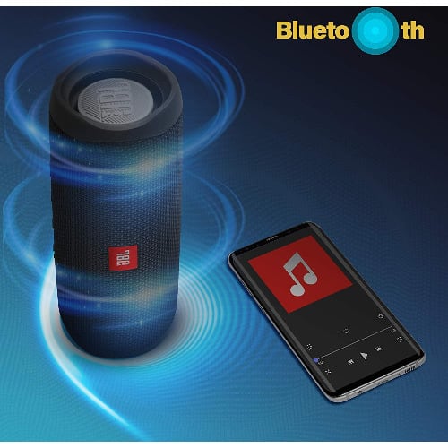 Flip 5 20 W Ipx7 Waterproof Bluetooth Speaker With Partyboost (without Mic, Black