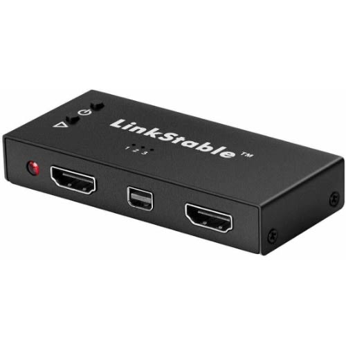 4k HDMI Mini Displayport To HDMI Switch Audio Video Converter - 3 In 1