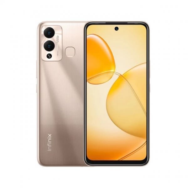 Hot 12 Play - X6816 - 64gb + 4gb - 6000mah - Dual Sim - Gold