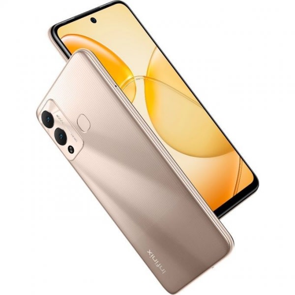 Hot 12 Play - X6816 - 64gb + 4gb - 6000mah - Dual Sim - Gold
