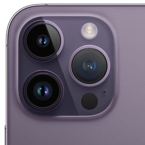 iPhone 14 Pro Max 5G - 6.7" - 128GB ROM - 6GB RAM - NanoSIM - A16 Bionic Chip - 4323mAh - Deep Purple