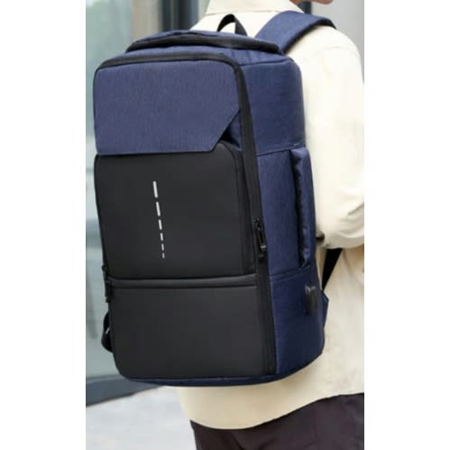 Laptop Backpack- 17Inches  -Blue