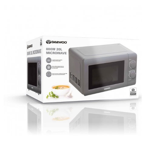 Microwave  - 800W - 20L - Grey
