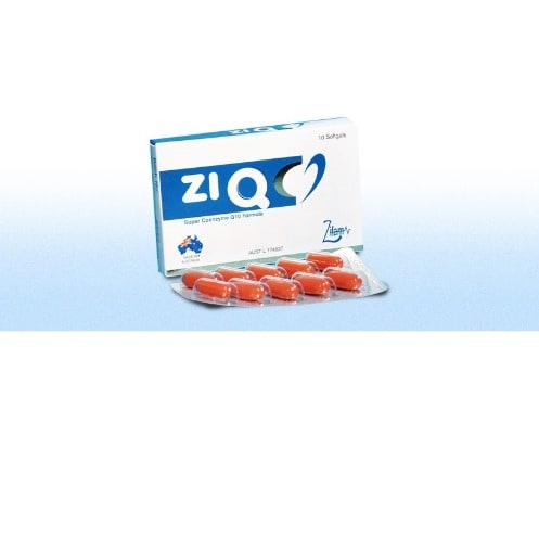 Ziq Softgel Cap - Coenzyme Q10 Formula