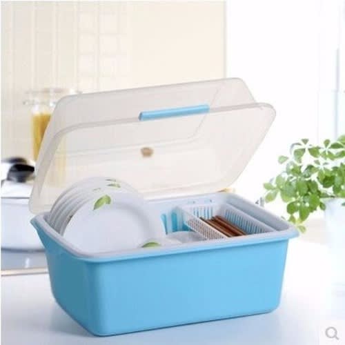 Plates Rack With Cover