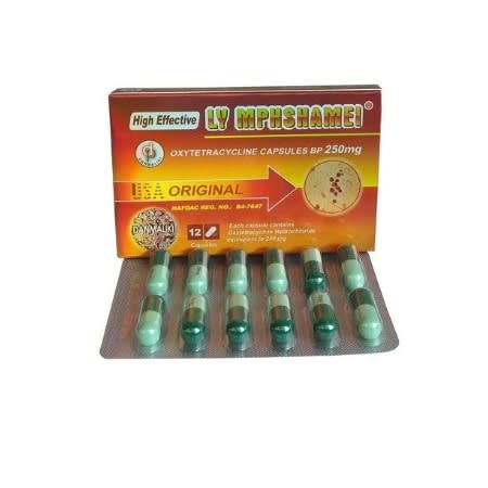 Danmaliki Ly Mphshamei Capsules - Gonorrhea And Syphilis Cure - 10 Capsules
