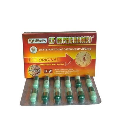 Danmaliki Ly Mphshamei Capsules - Gonorrhea And Syphilis Cure - 10 Capsules