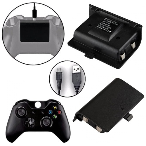Xbox One Wireless Controller - With Rechargeable Battery