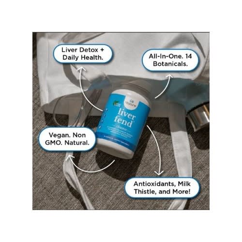 Natural Liver Detox And Cleanse With Milk Thistle Extract - 90 Caps
