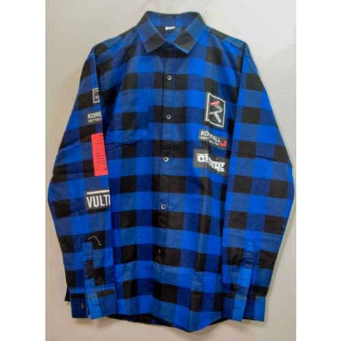 Men's Long Sleeve Shirt - Blue