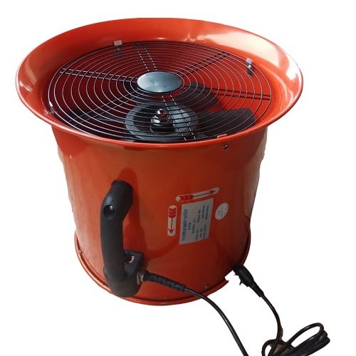 Simbrom - 14" High Speed Portable Ventilation Axial Exhaust Fan With Flexible Air Duct Sht-35