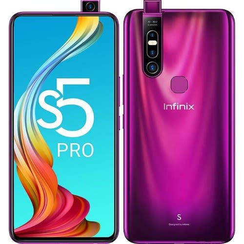 S5 Pro X660C - Dual - 128GB ROM - 6GB RAM - 4G Lte - 6.53'' - 48mp - 4000mAh - Fingerprint - Violet