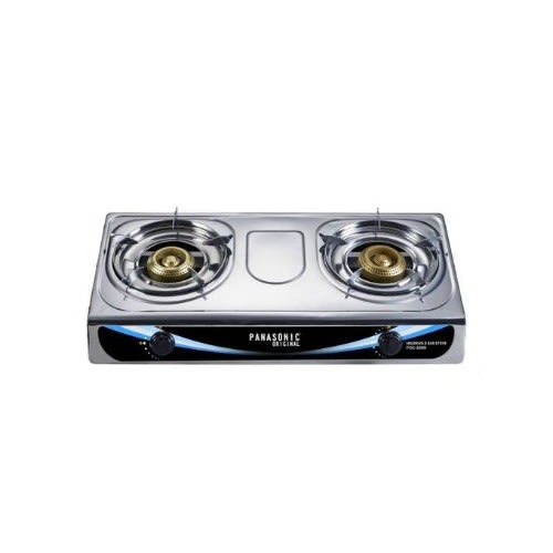 Double Burner Stainless Gas Cooker