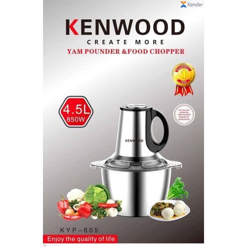 Yam Pounder And Multifunctional Food Machine - 4.5L - 850W